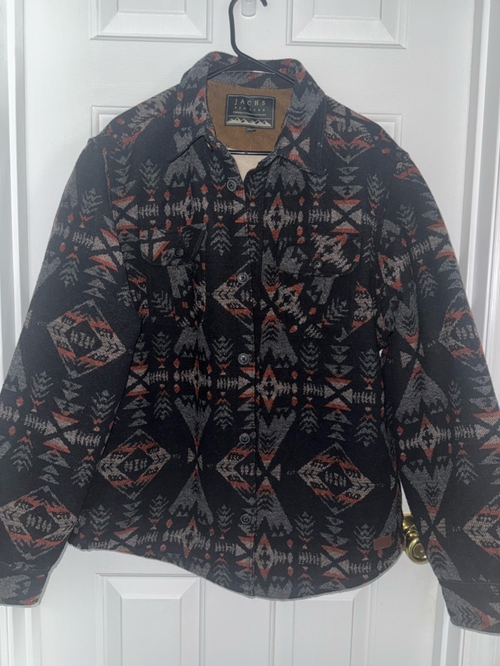 Jachs NY Men’s Wool blend Sherpa Jacket